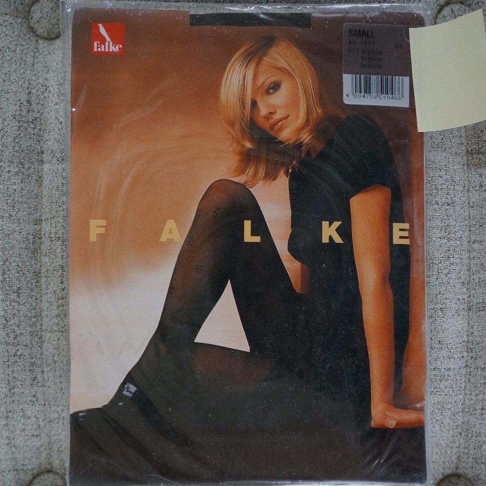 FALKE - Fashion Tights, Strumpfhose, Collant Mode, 20 Den, Dark Brown (brenda)